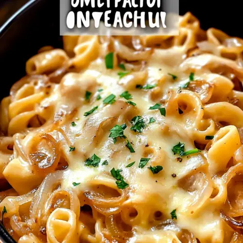 French Onion Pasta