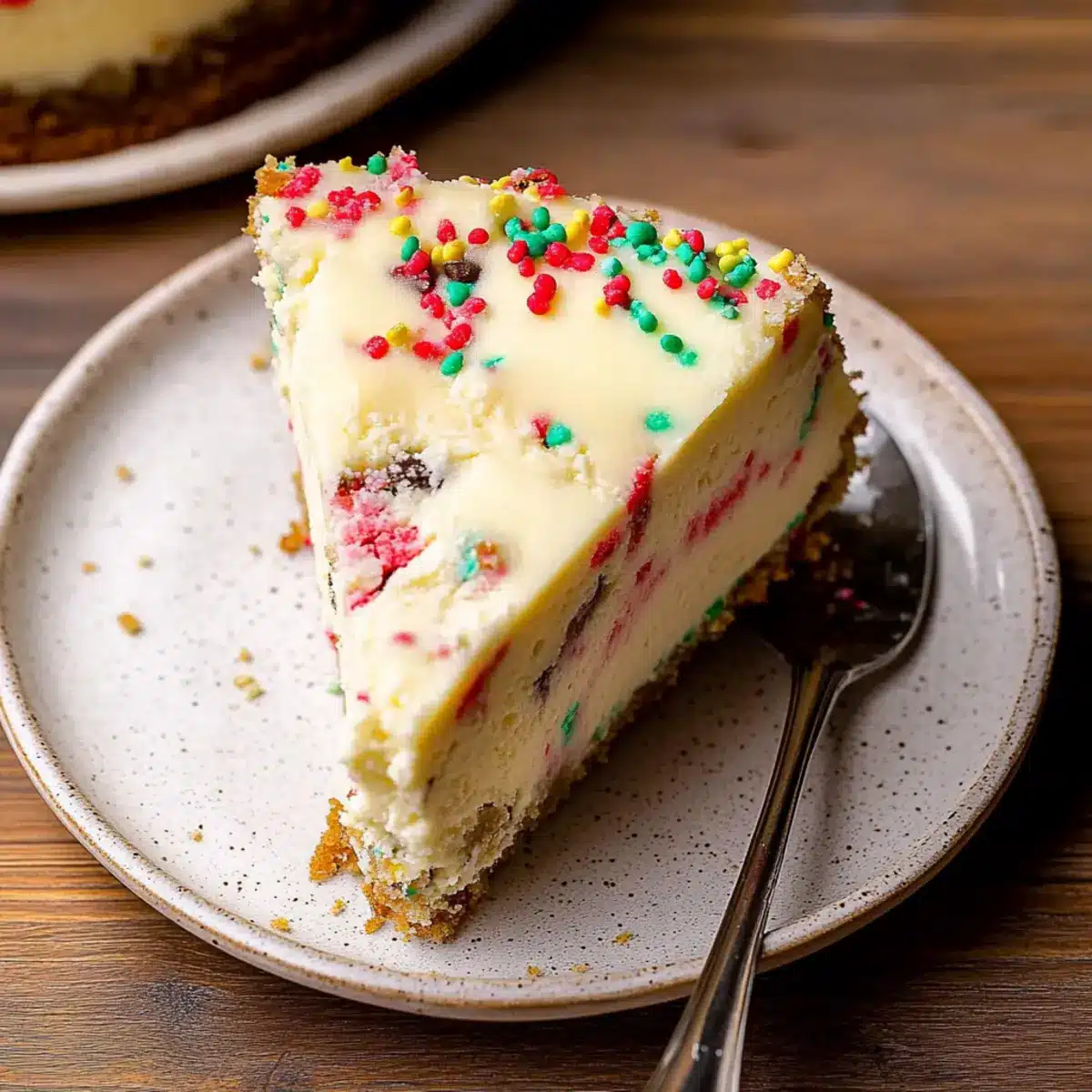 Sugar Cookie Cheesecake