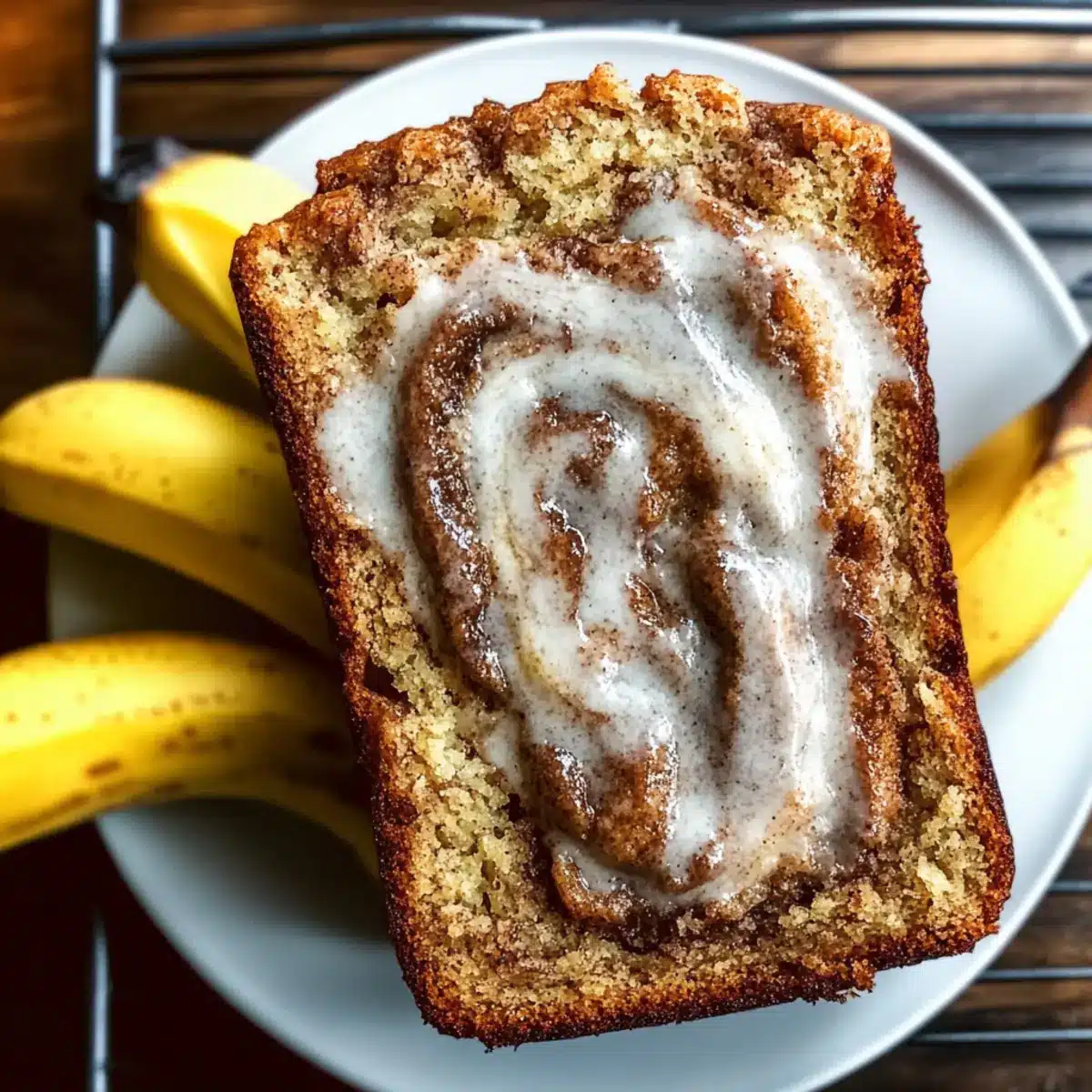 Cinnamon Swirl Banana Bread