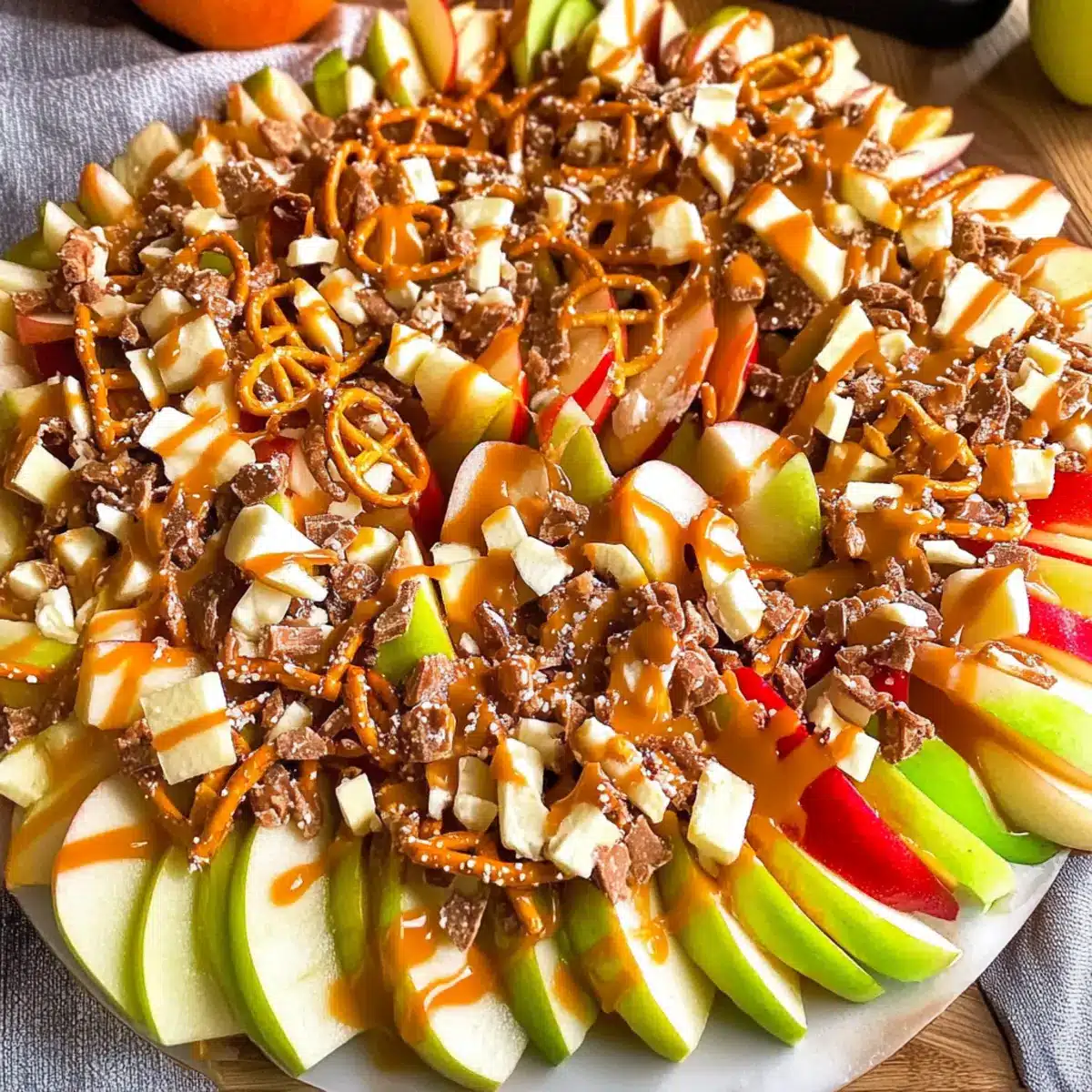Caramel Apple Nachos Recipe