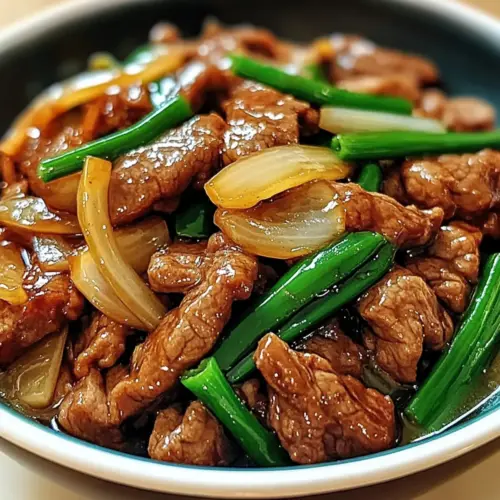 Chinese Beef and Onion Stir Fry Recipe
