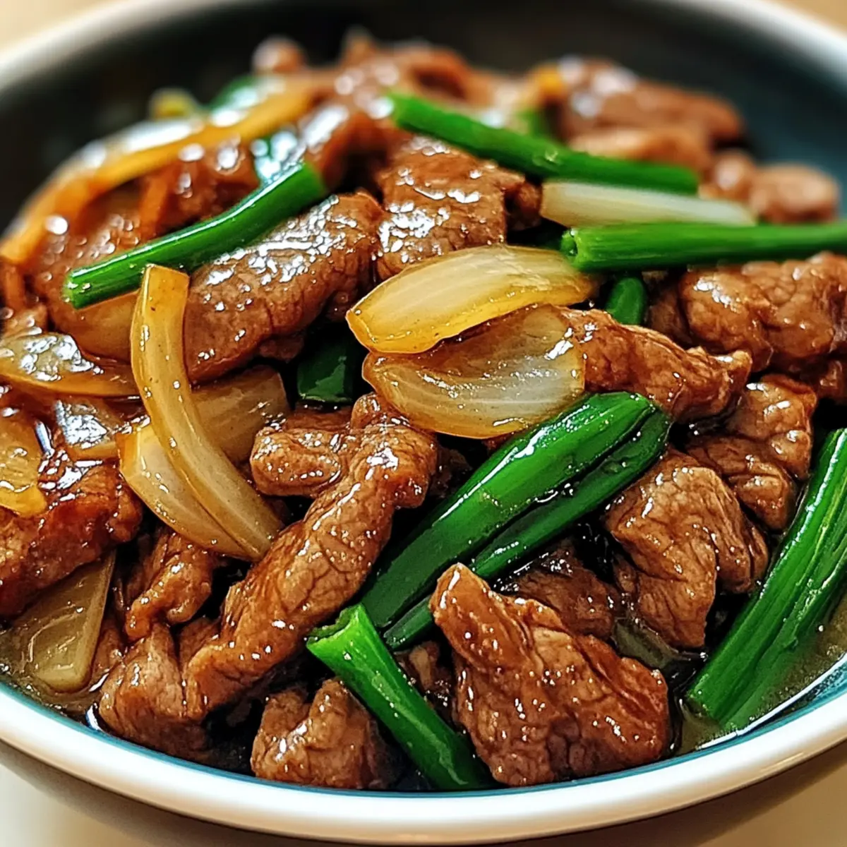 Chinese Beef and Onion Stir Fry Recipe