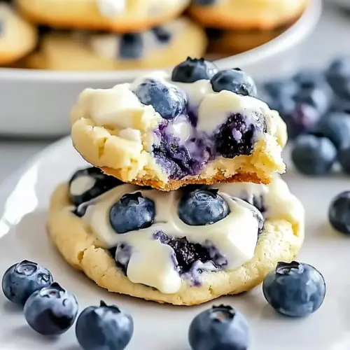 Blueberry Cheesecake Cookies