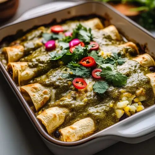 Green Chili Enchiladas