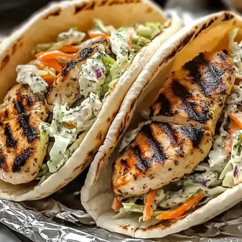 Chicken Pitas Recipe