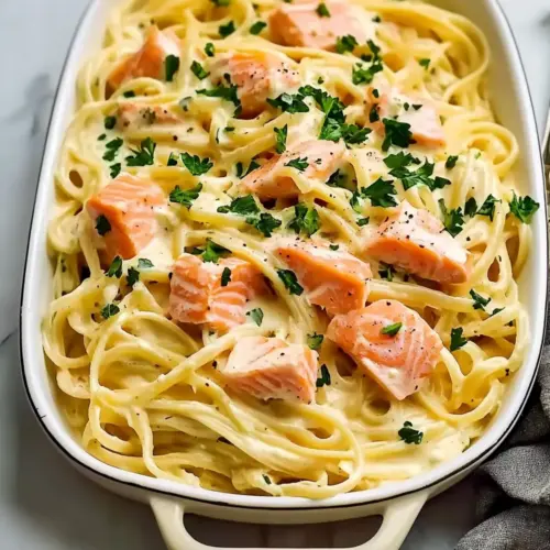 Smoked Salmon Linguine