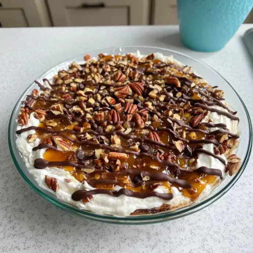 Turtle Cheesecake Dip