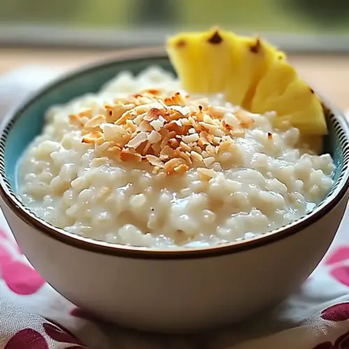Hawaiian Rice Pudding