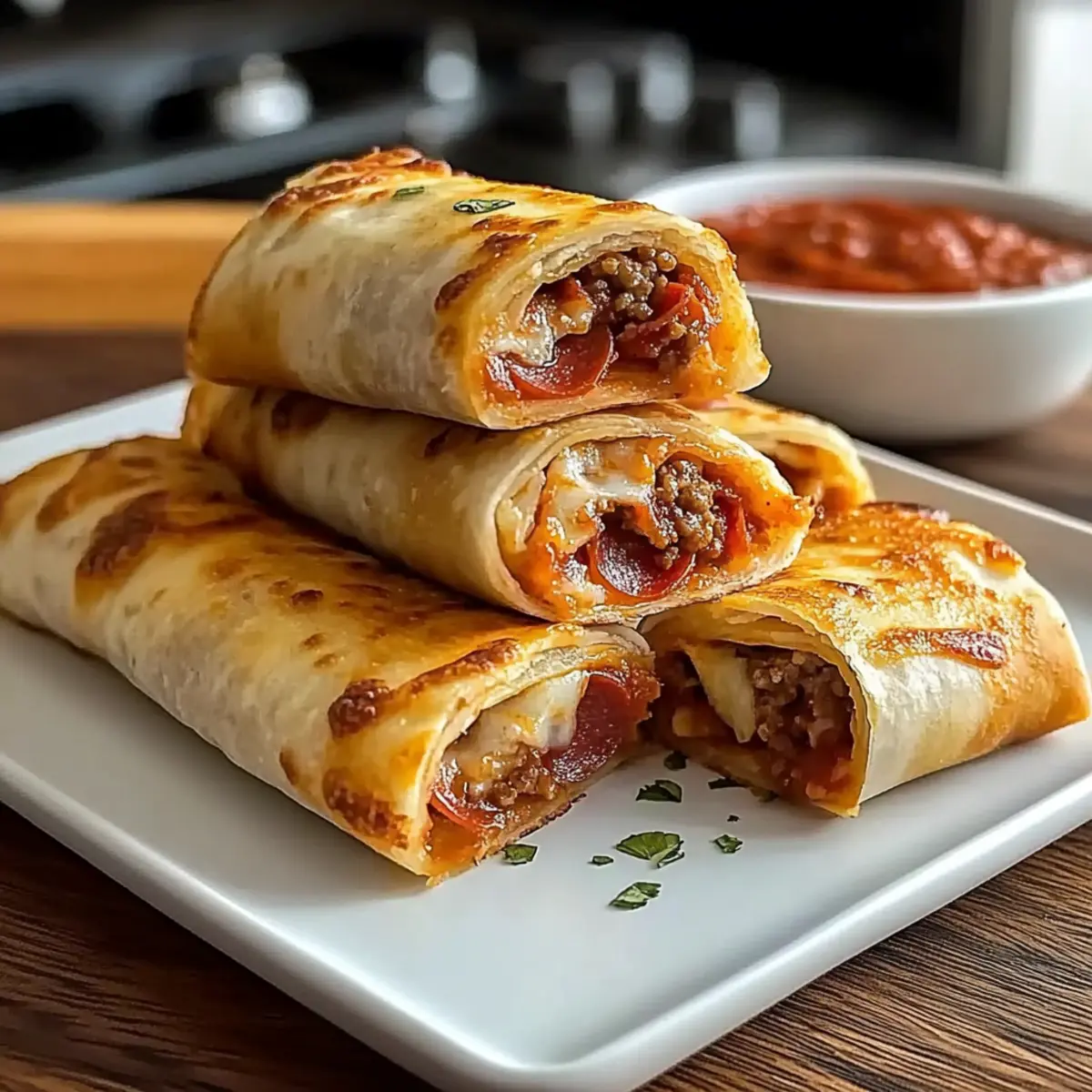 Pepperoni Pizza Rolls
