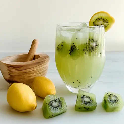 Fresh & Sweet Kiwi Lemonade