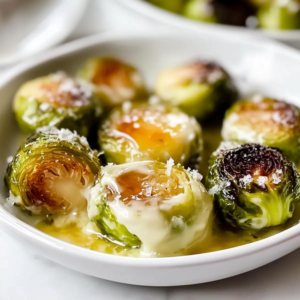 Tasty Boursin Brussels Sprouts