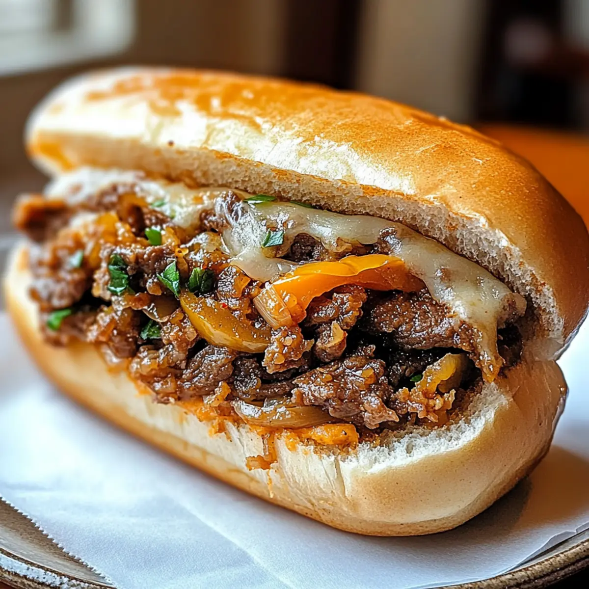 Kimchi Bulgogi Cheesesteak