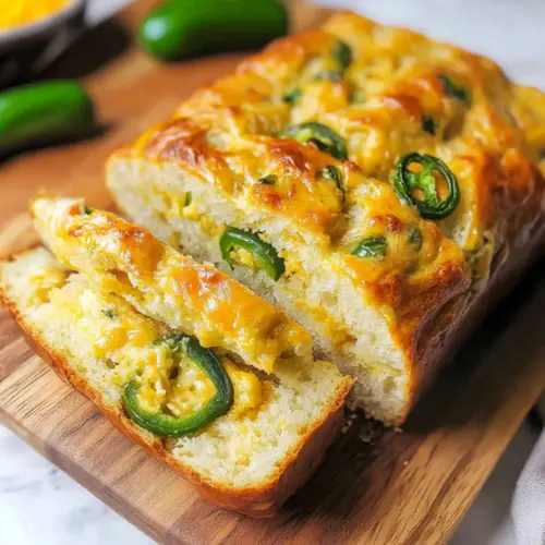 Jalapeno Cheddar Beer Bread