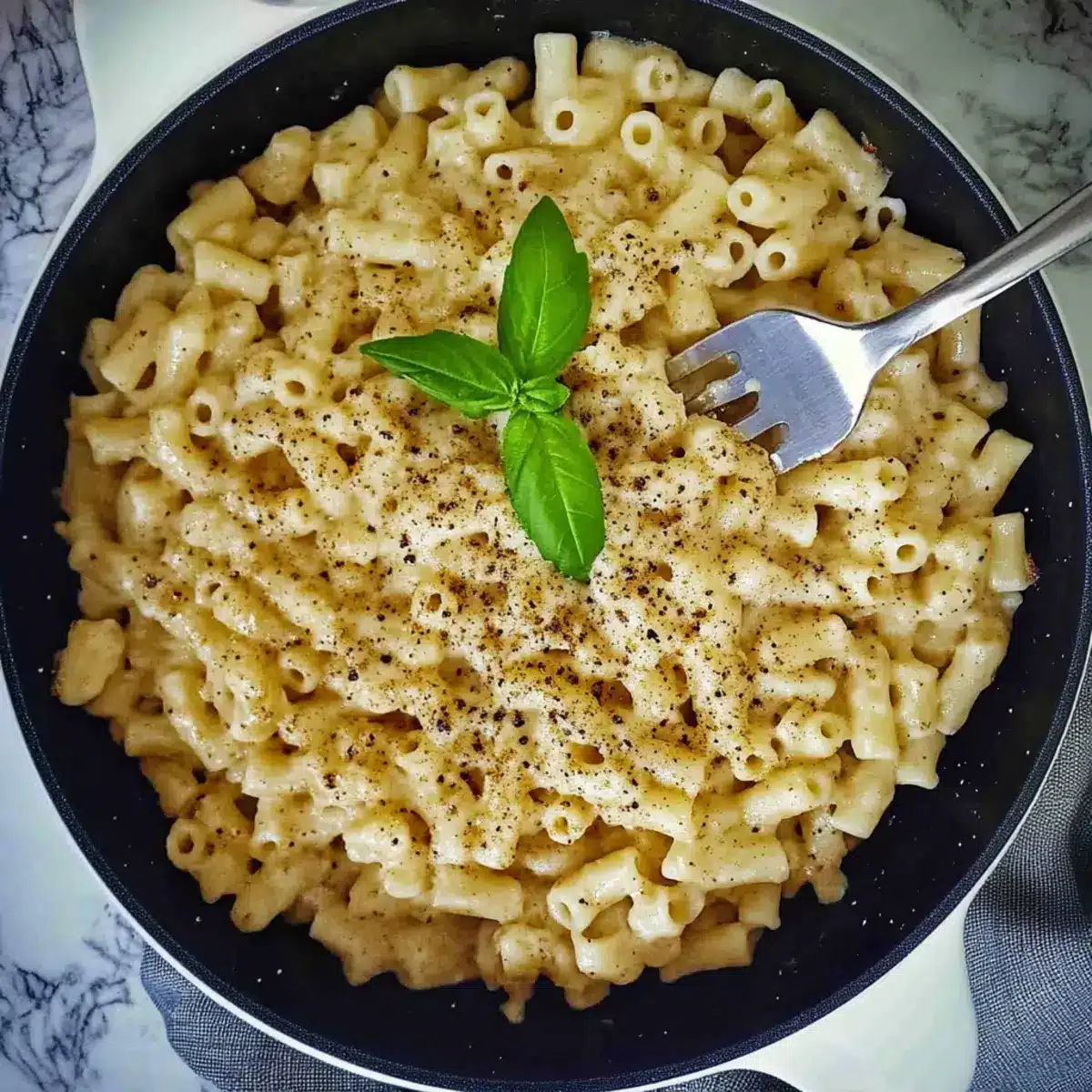 Blue Cheese Mac and Cheese