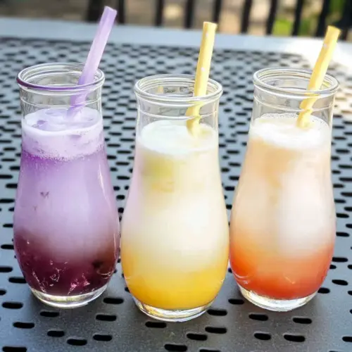 Homemade Fruit Cream Soda