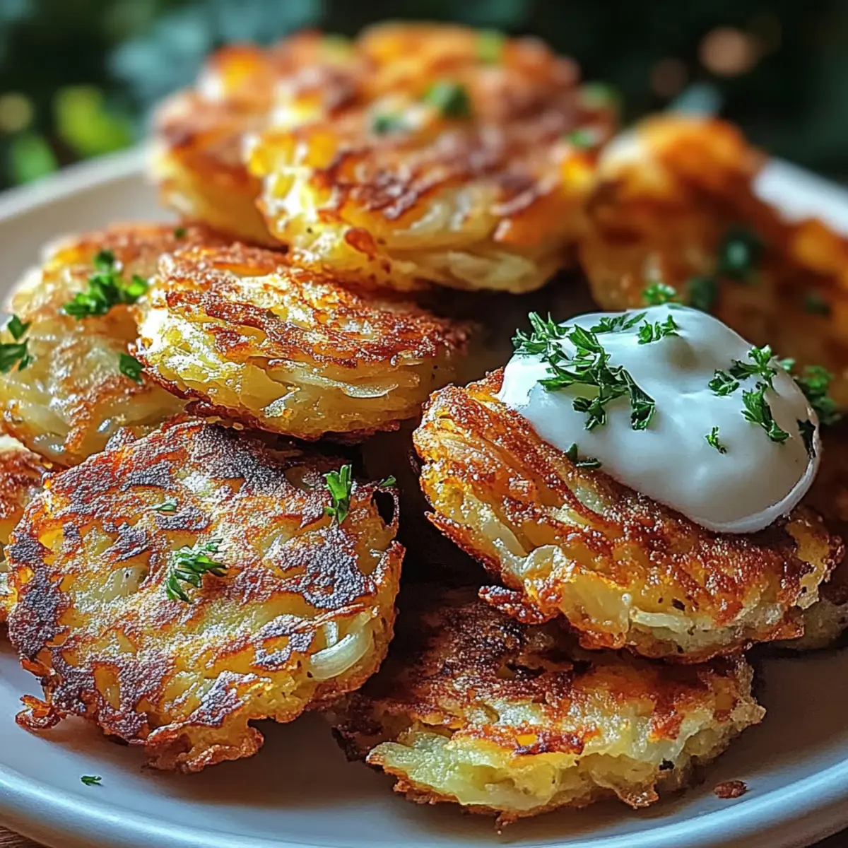 Crunchy Cabbage & Onion Fritters