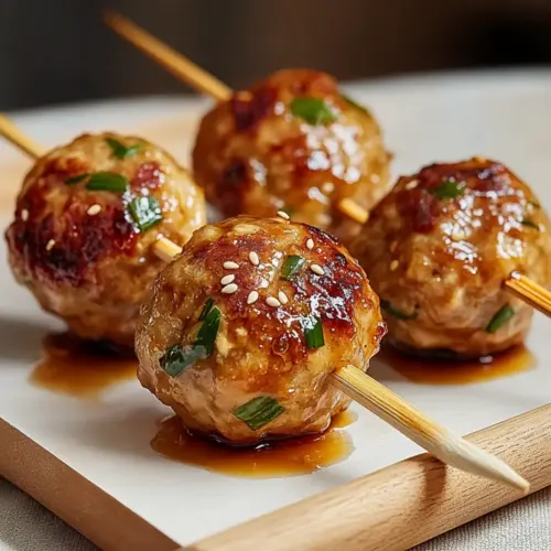 Japanese Chicken Meatballs Recipe