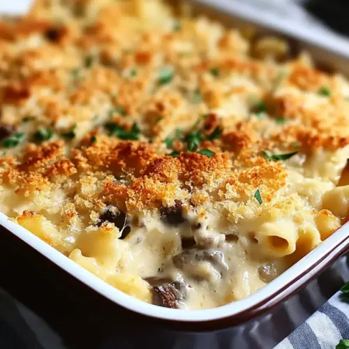 Stuffed Mushroom Casserole