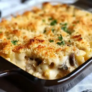 Stuffed Mushroom Casserole
