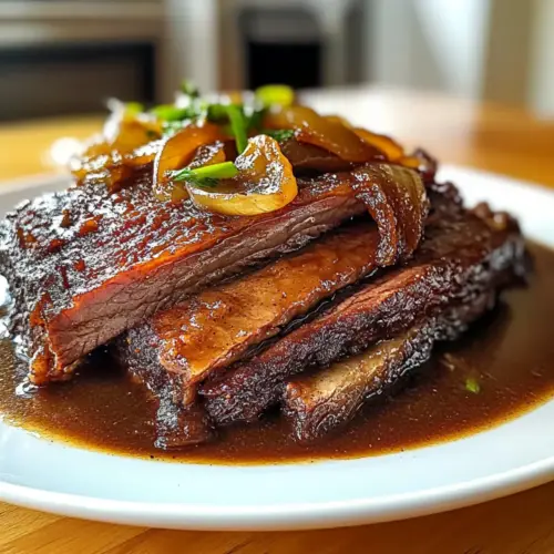 slow cooked beef brisket