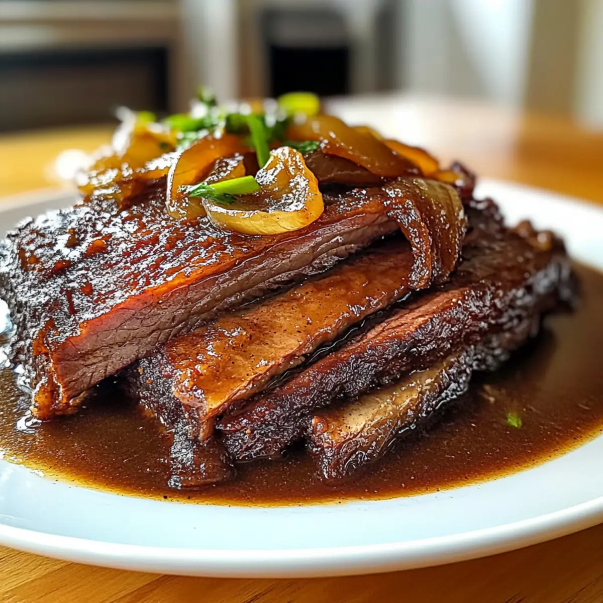 slow cooked beef brisket