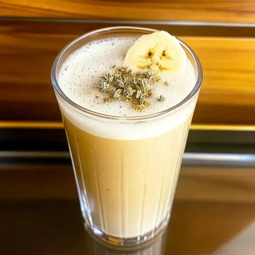 Banana Chamomile Tea Smoothie