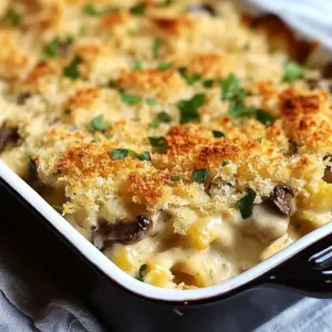 Stuffed Mushroom Casserole