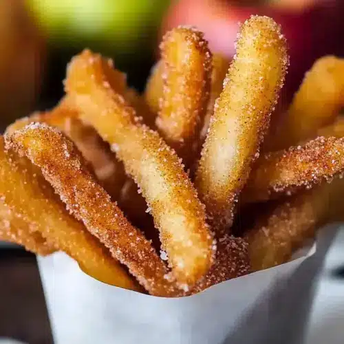 Crispy Air Fryer Apple Fries