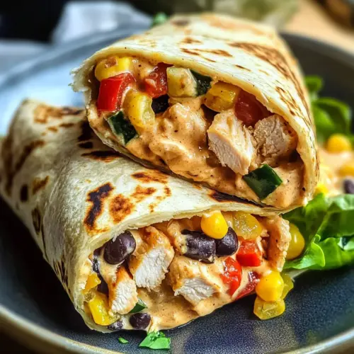 Southwest Chicken Wrap