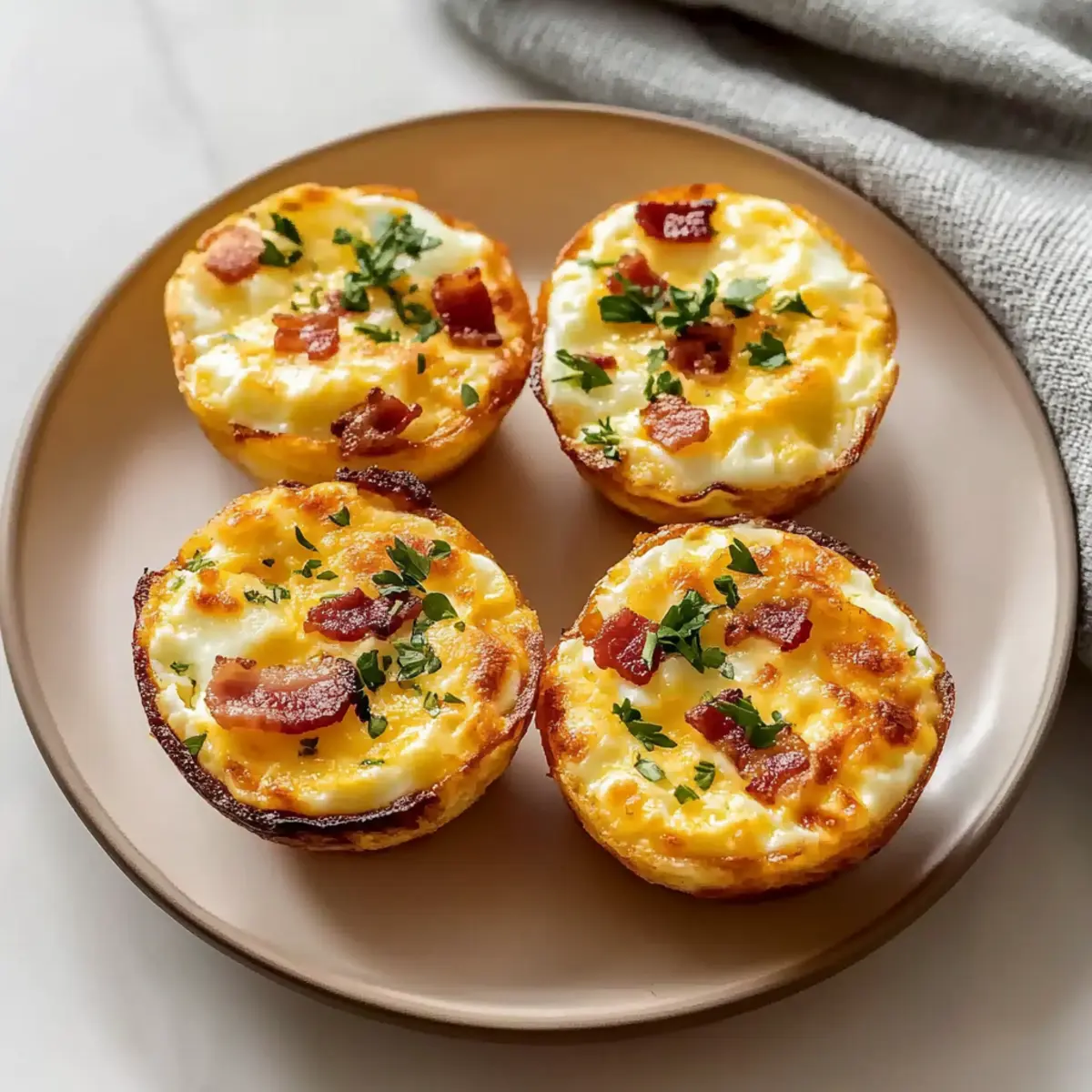 Easy Cottage Cheese Egg Bites