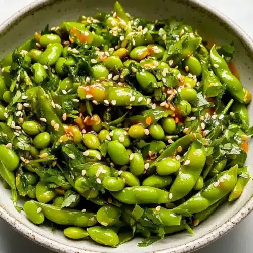 Chili Crisp Snap Pea Salad