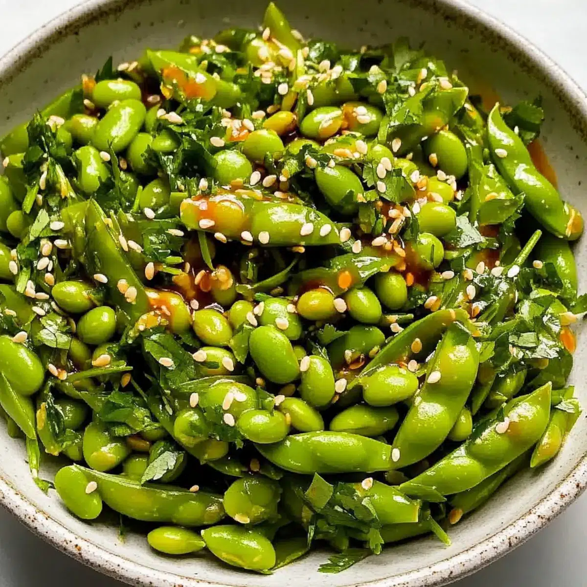 Chili Crisp Snap Pea Salad