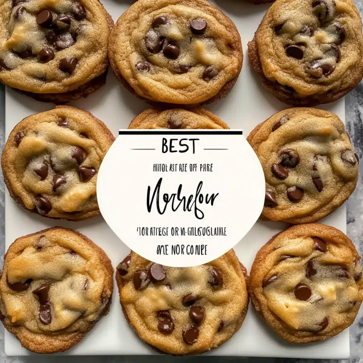 The Best Soft Chocolate Chip Cookies