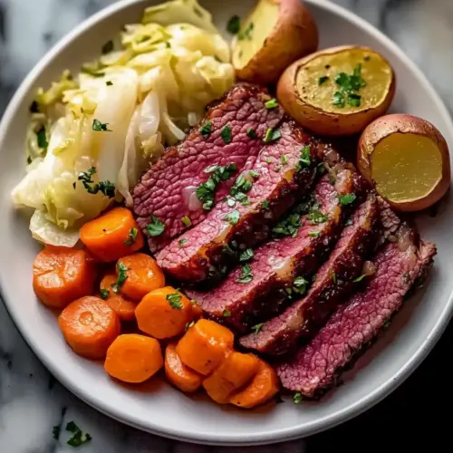 Homemade Corned Beef and Cabbage
