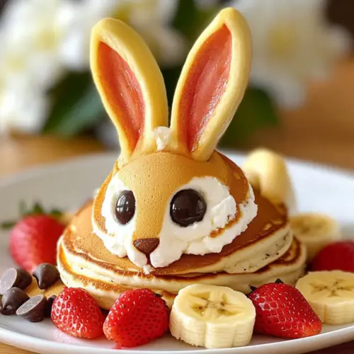 Easter Bunny Pancakes