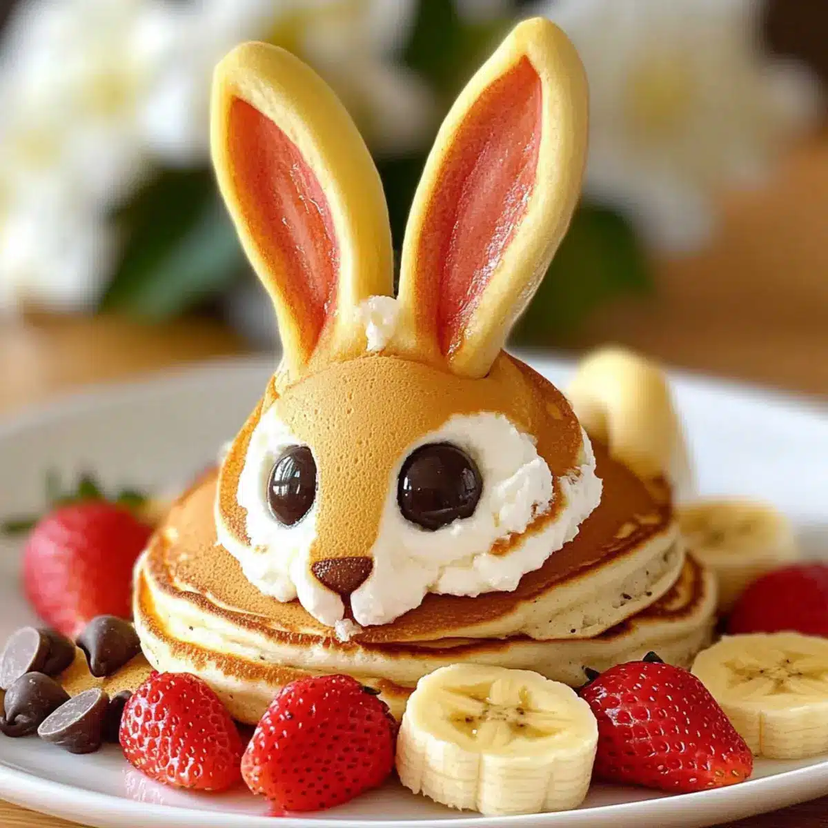 Easter Bunny Pancakes