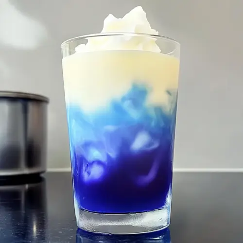 Iced Blue Tea Latte Recipe