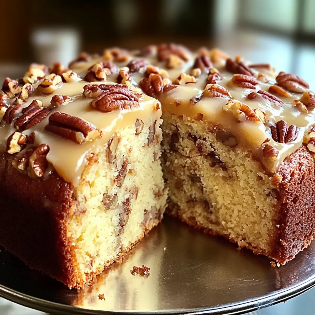 Butter Pecan Pound Cake