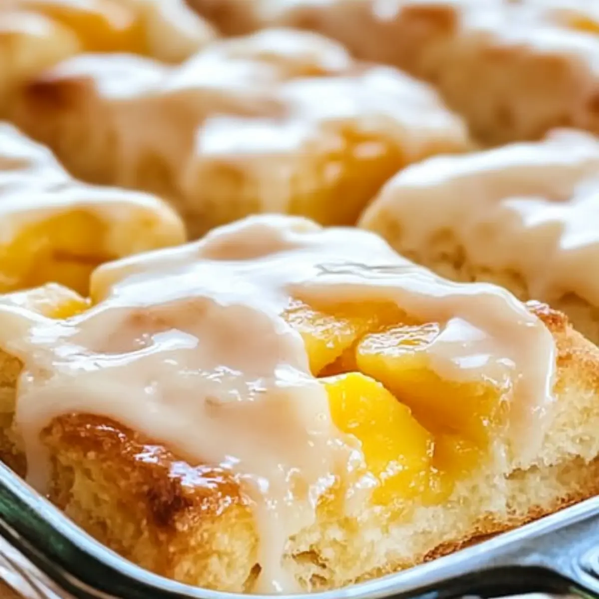 Peach Butter Swim Biscuits