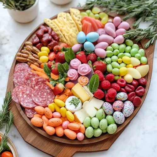 Easter Egg Hunt Charcuterie Board