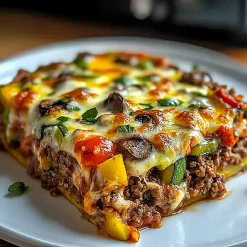 Zucchini Pizza Casserole