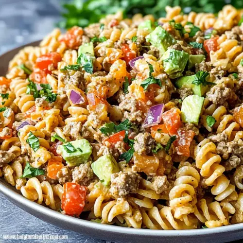 Taco Pasta Salad