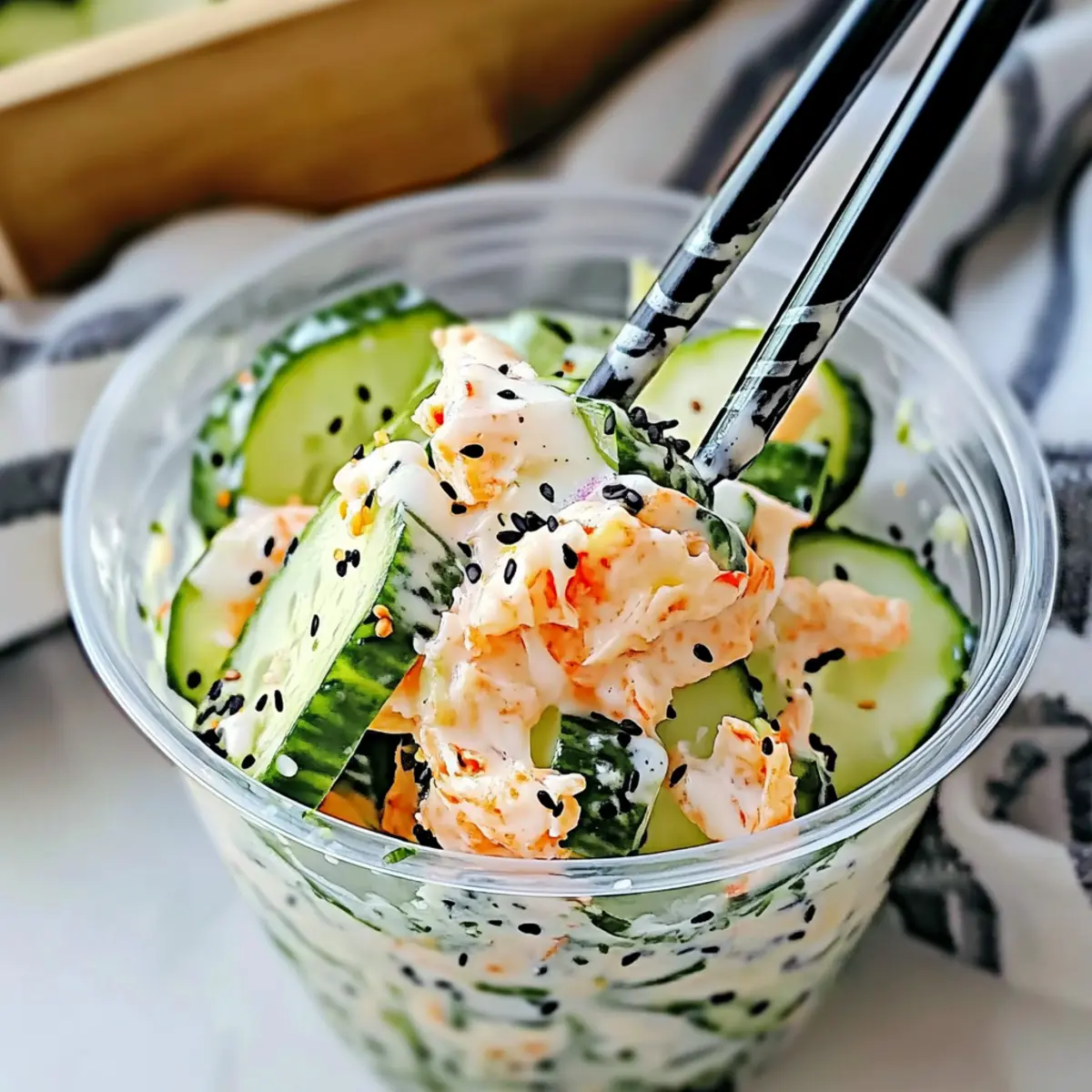 Sushi Cucumber Salad